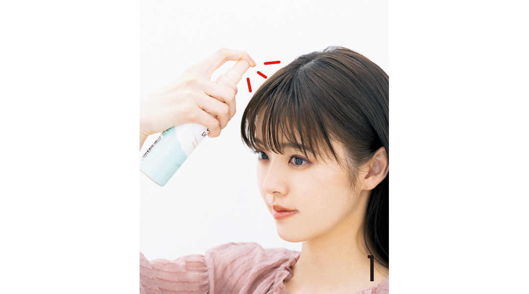 ヘア崩さない女子の”ぺったりしない”前髪ブロー&スタイリング超ていねい解説!_1_8