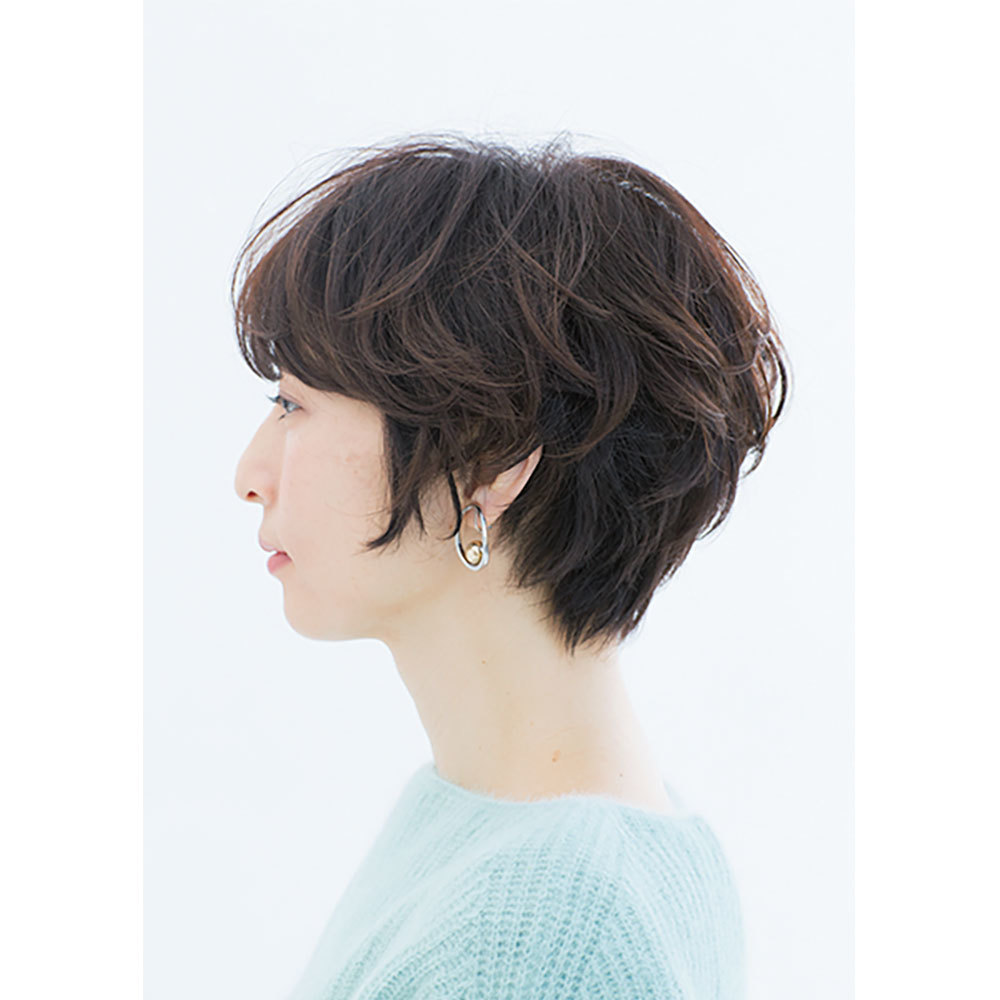 横から見た40代に似合う髪型 ヘアスタイル人気ランキング3位