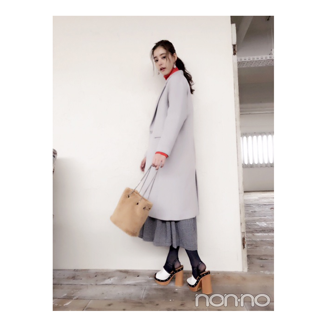 新木優子はギンガムチェックとサンダルで春を先取り!【毎日コーデ】_1_1