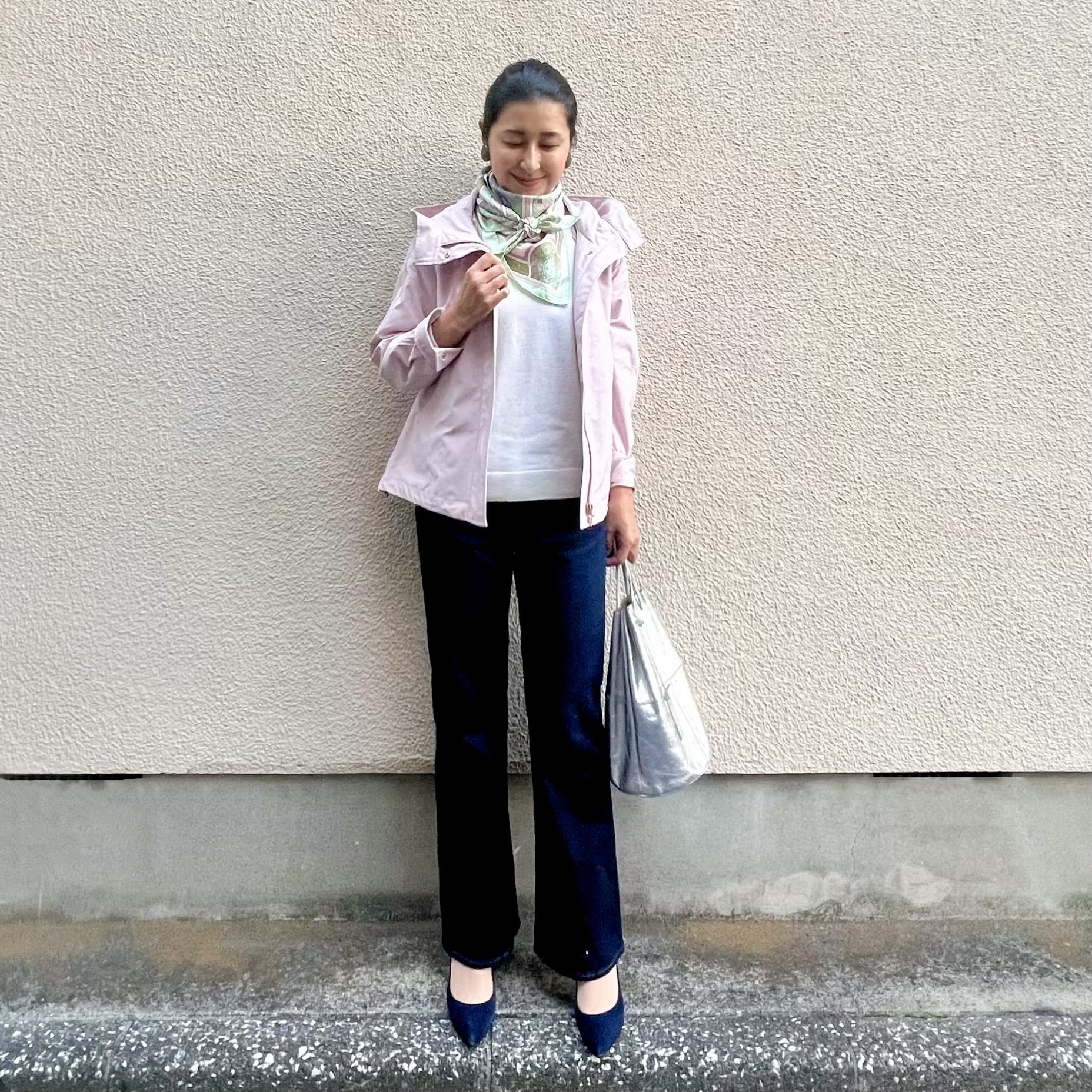 さらっと羽織れて春に活躍 Guマウンテンパーカーコーディネート 華組 松ヶ崎由紀子のブログ 華組ブログ Web Eclat