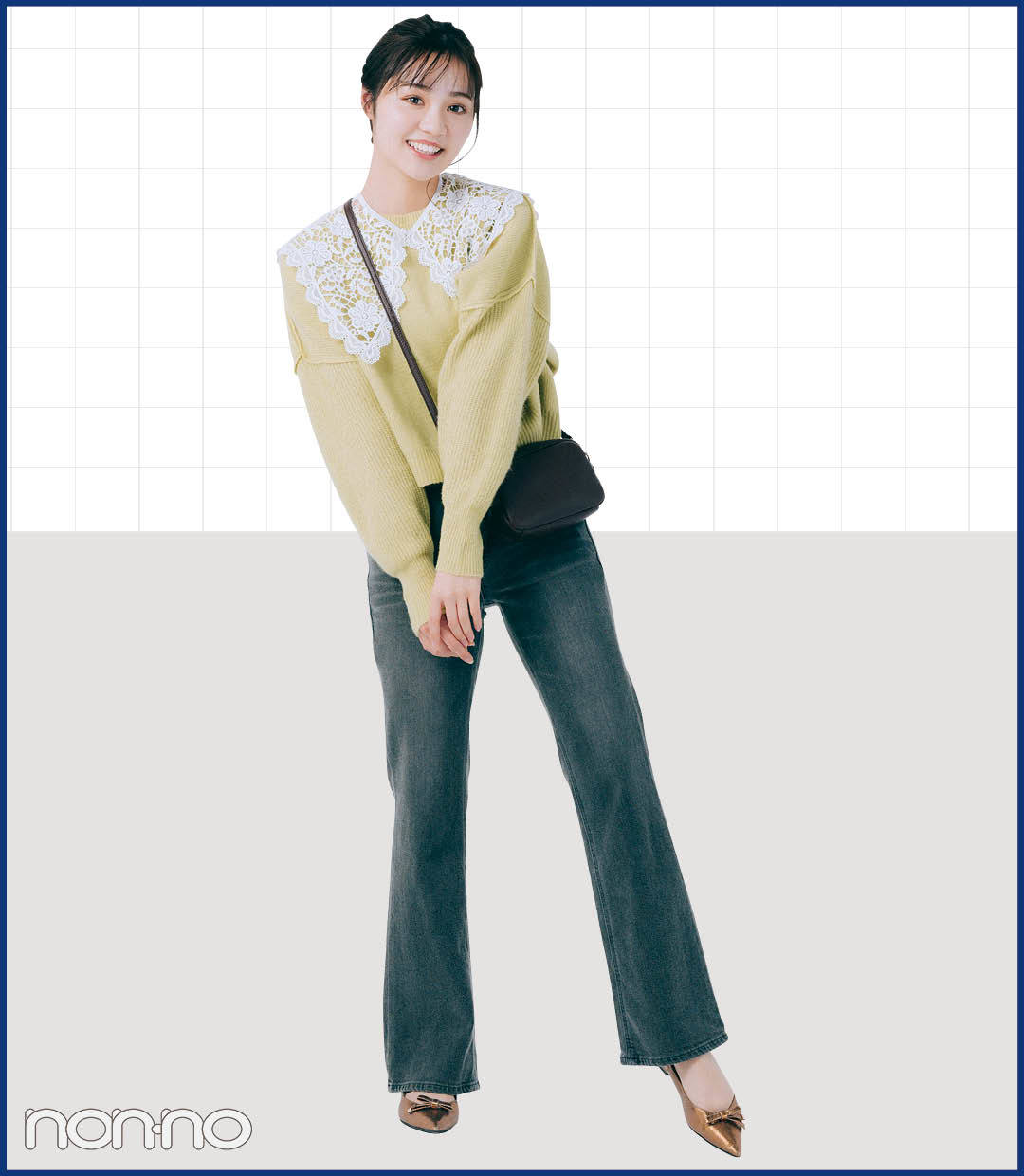 骨格診断チャート付き 骨格タイプ別 似合うデニム スタイルアップコーデ Non No Web ファッション 美容 モデル情報を毎日お届け