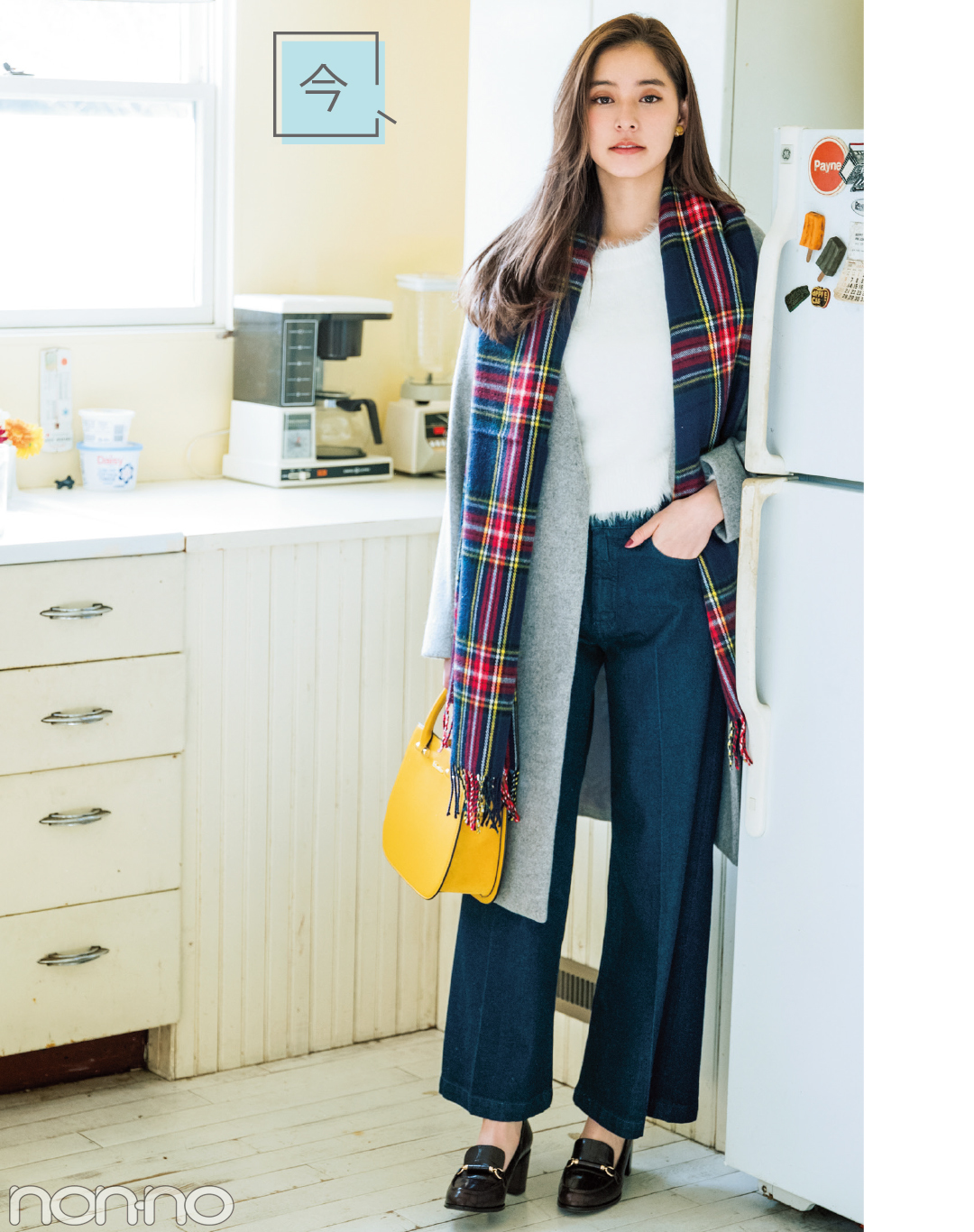 新木優子はワイドの「生デニム」でコーデ! 今→春着回しで実力チェック♡ _1_2