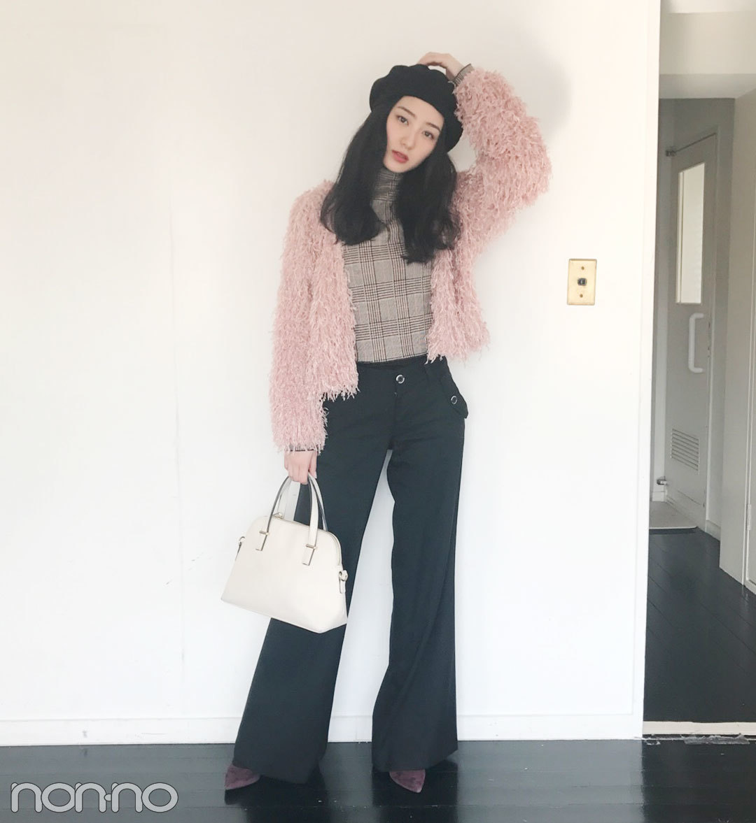 高田里穂|モデルの私服