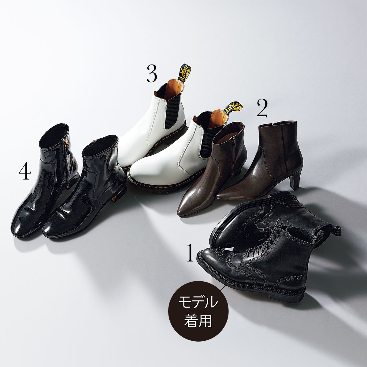 #3 軽やか春ブーツ ほどよいボリュームで全体バランスが向上する