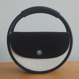 nana-nana HOOP CANVAS バッグのアップ