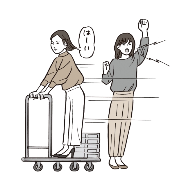 2.相手の話をスルーする