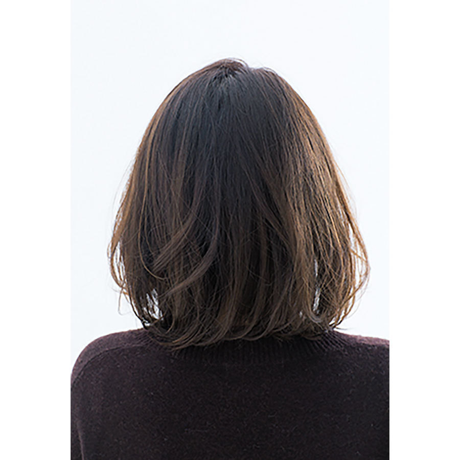 後ろから見た 40代人気ヘアスタイル1位