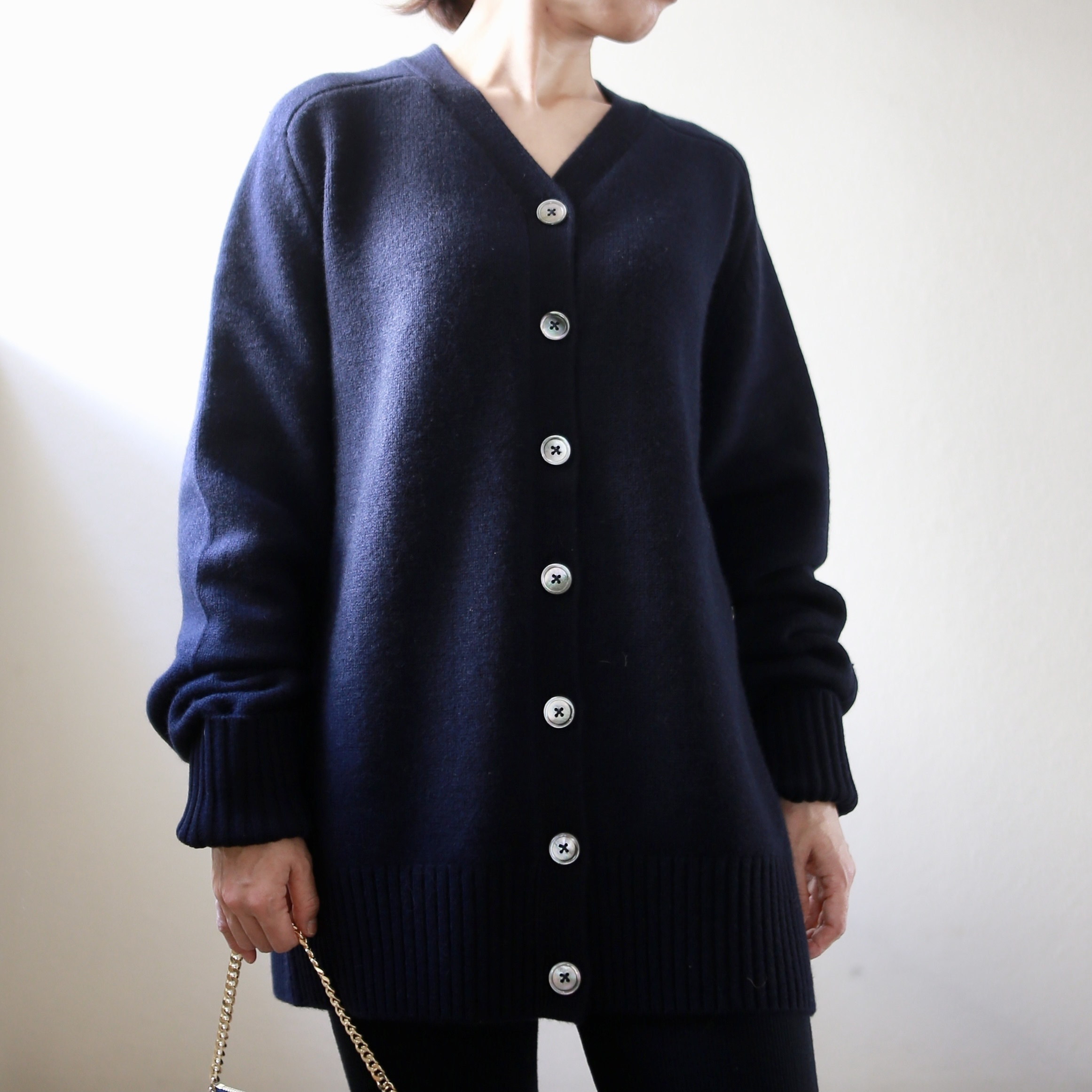 40代ニットアウター extremecashmere カーディガン 04