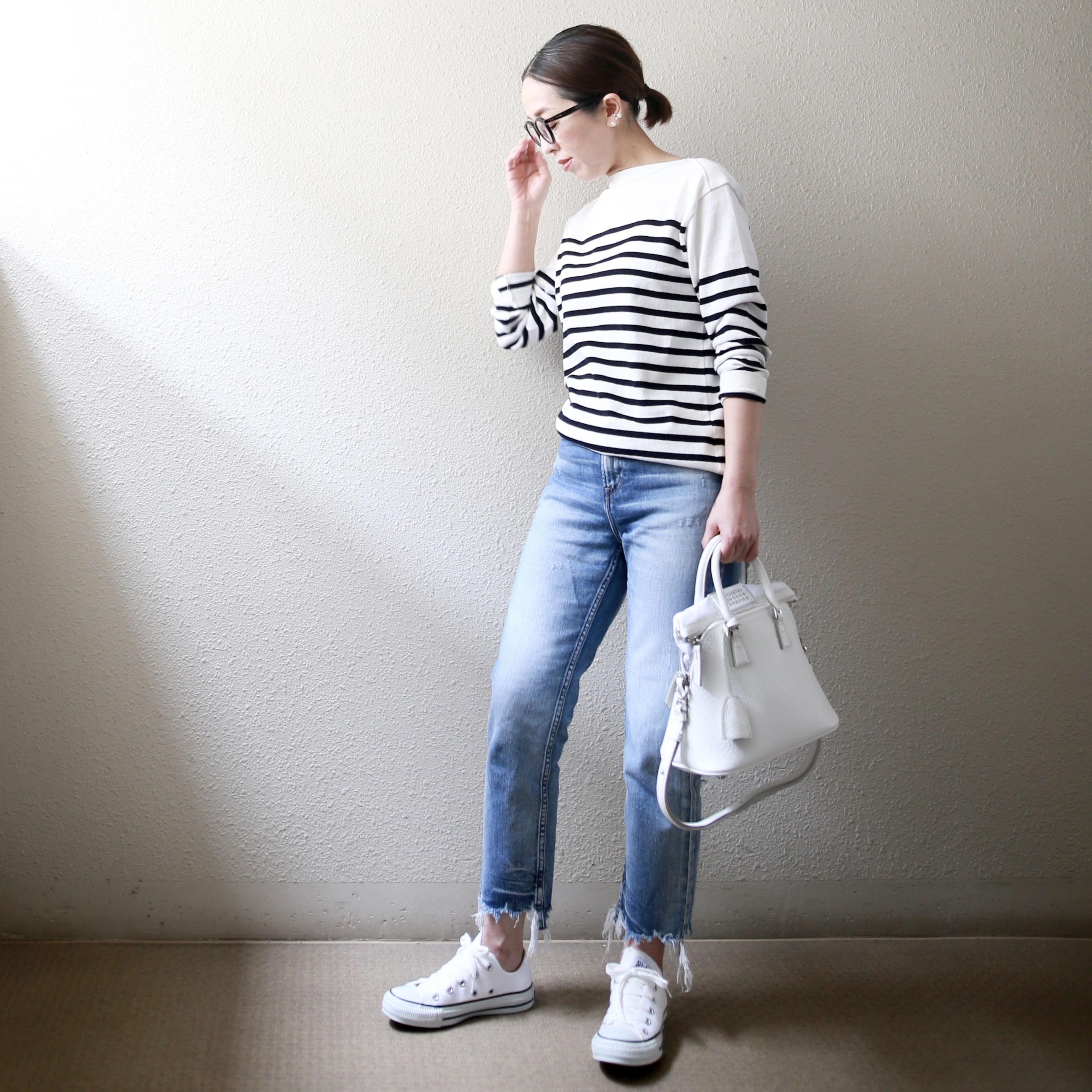 ボーダー 小柄 Sサイズ upperhights madisonblue maisonmargiera