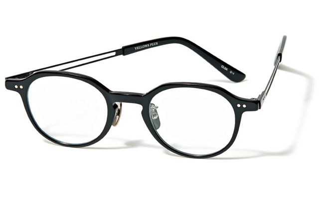 メガネ「オルガ」¥37,400/コンティニュエ(イエローズプラス)