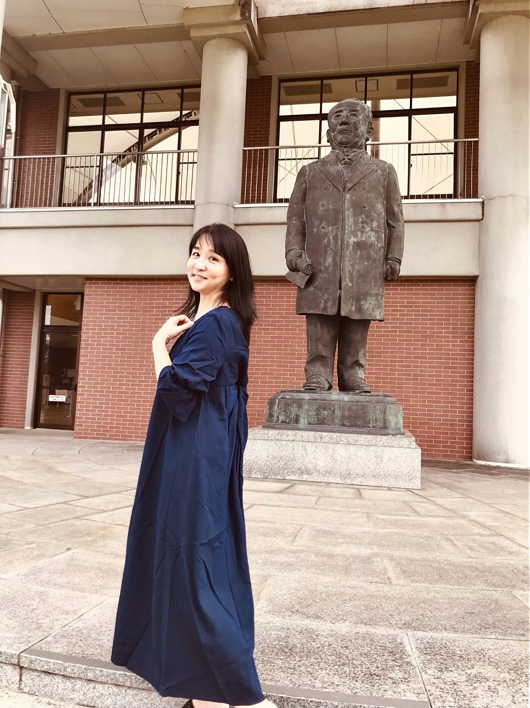 渋沢栄一像/渋沢栄一記念館