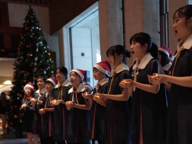 ザ リッツ・カールトン沖縄 クリスマスツリー点灯式