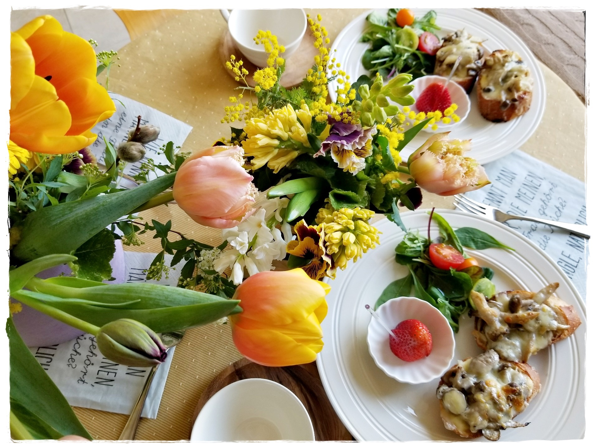 気分もリフレッシュ!暮らしの中にも春の花♪_1_1