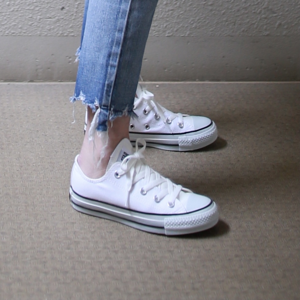 スニーカー 小足 Sサイズ converse