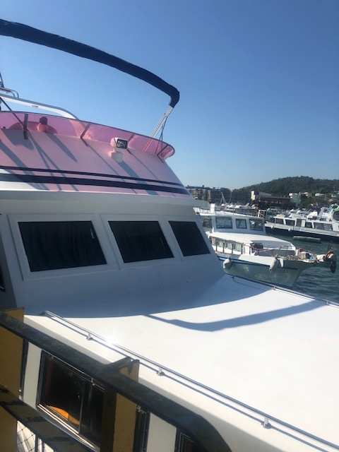 香港の醍醐味 クルーザーパーティー ファッション誌marisol マリソル 40代をもっとキレイに 女っぷり上々