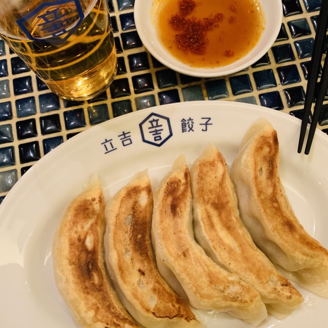 ある日は餃子。
