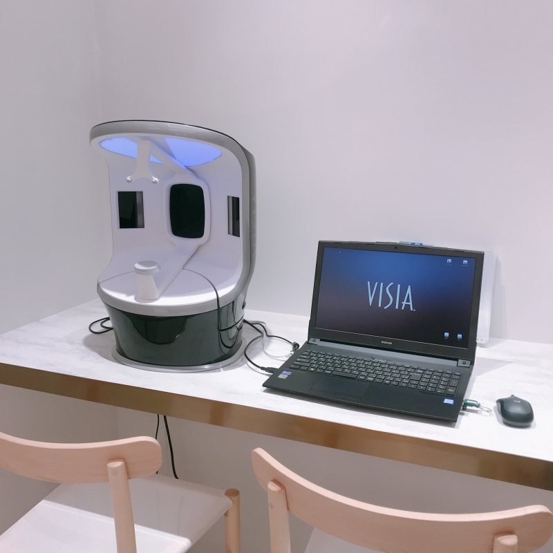 Beauty Communication Ginzaのカウンセリングの鍵はこのVISIA
