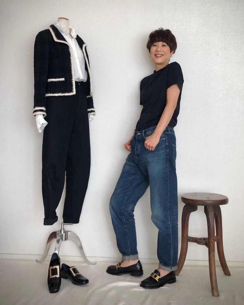 黒田知永子 ユナヒカ yunahica × chieko リバーレースブラウス