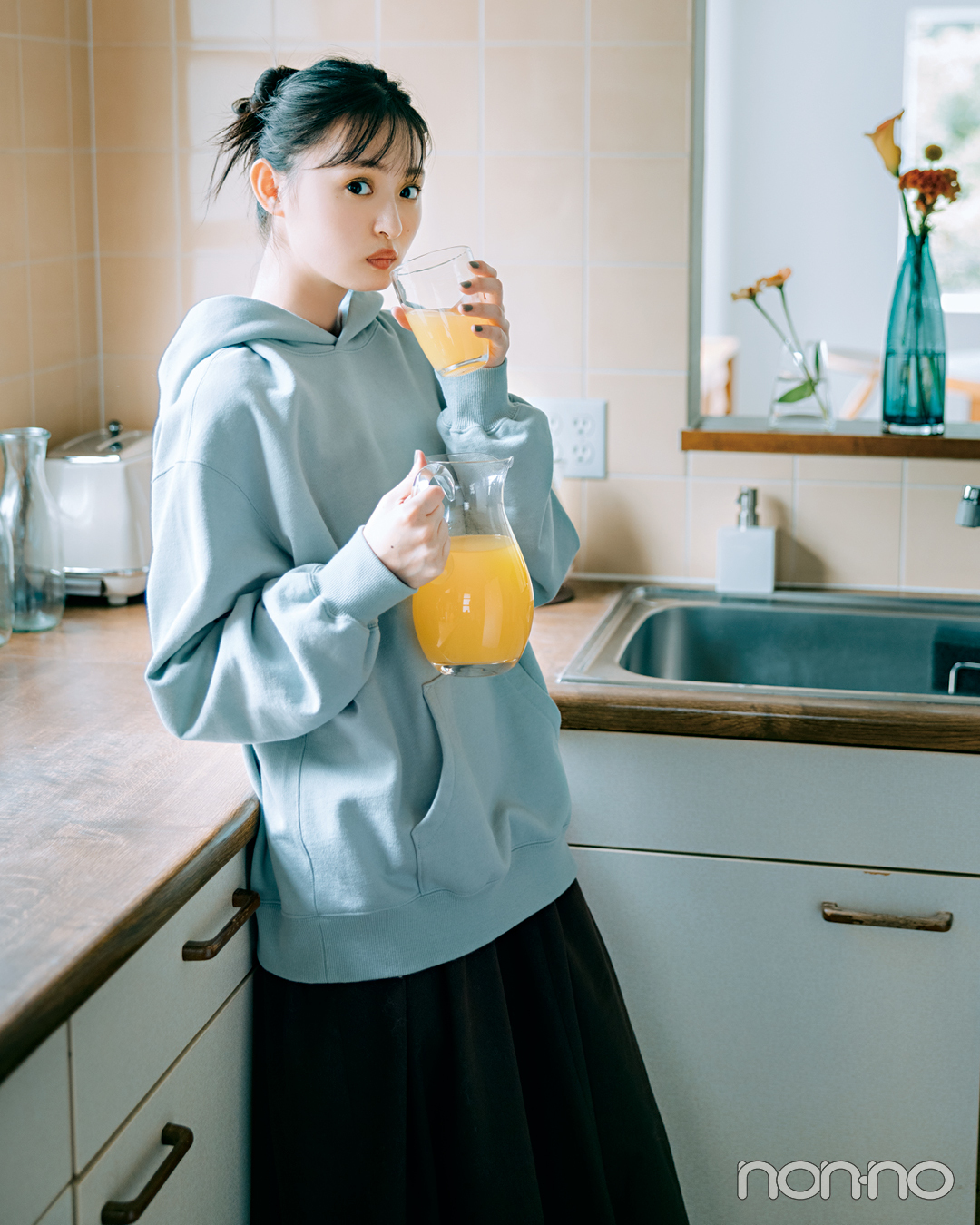 遠藤さくらの1女の秋の大学生コーデDay20