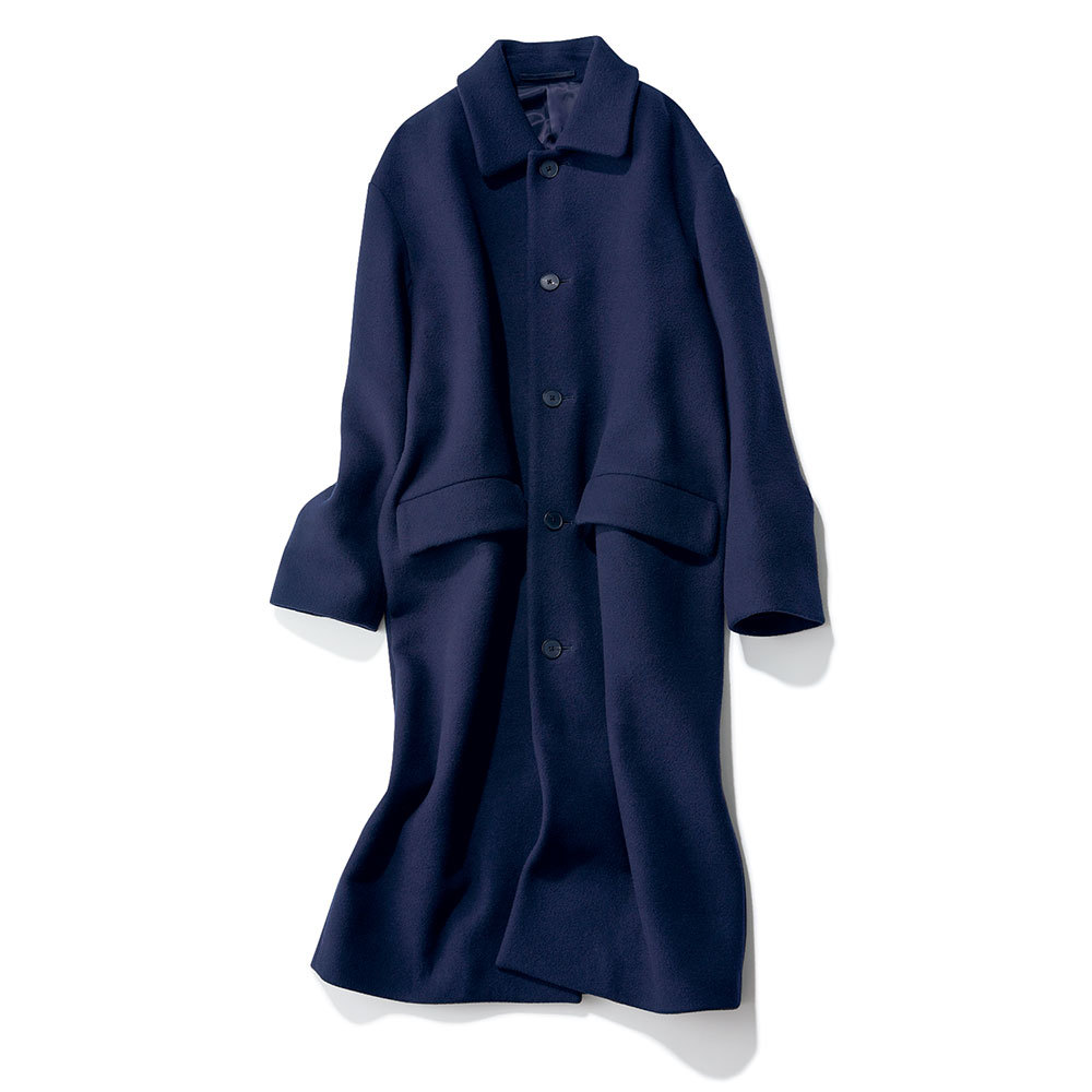 ネイビーが戻ってきた おしゃれプロがキープしたこの冬の 本命コート ファッション誌marisol マリソル Online 40代 をもっとキレイに 女っぷり上々