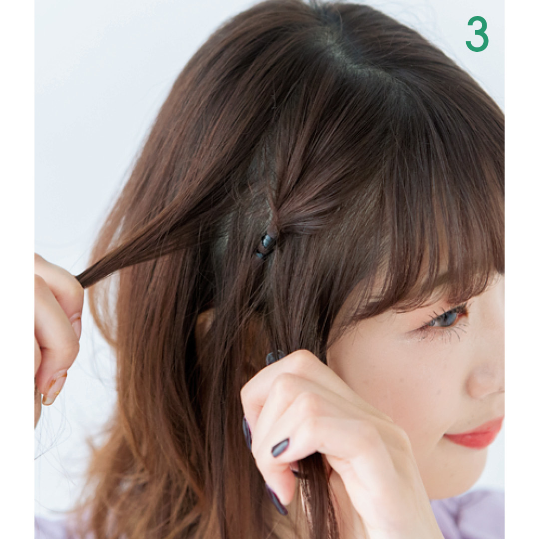 ボブでもできる フェミニンワンピに似合うヘアアレンジって Non No Web ファッション 美容 モデル情報を毎日お届け