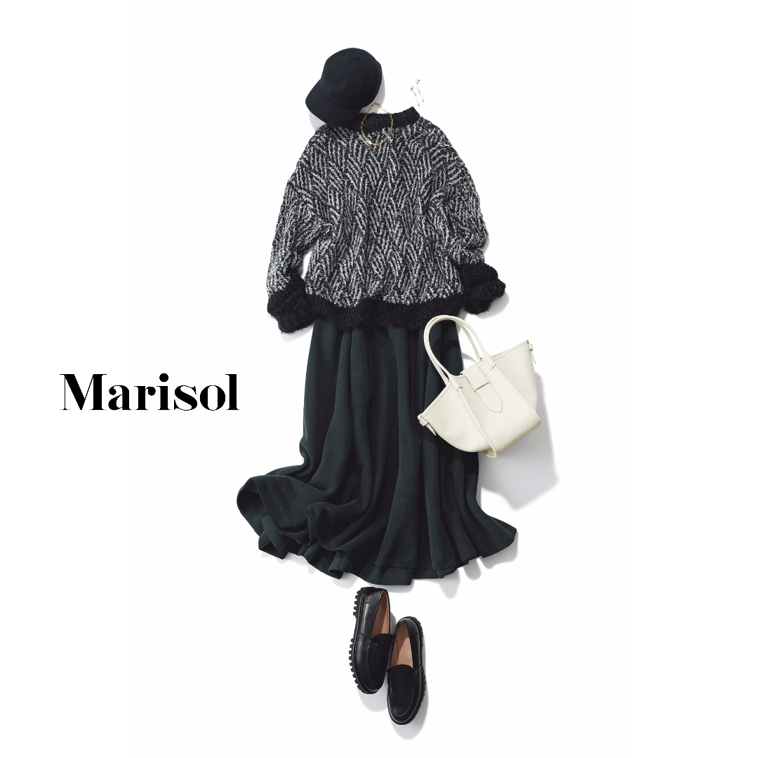 40代の明日のコーデ ファッション 最新コーディネート トレンド ファッション誌marisol マリソル 40代をもっとキレイに 女っぷり上々