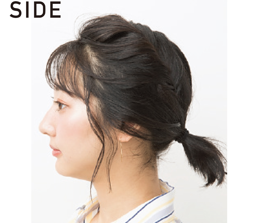 ボブのまとめ髪ヘアアレンジが簡単にできる方法♡【夏美容の100のアンサー!】_1_3