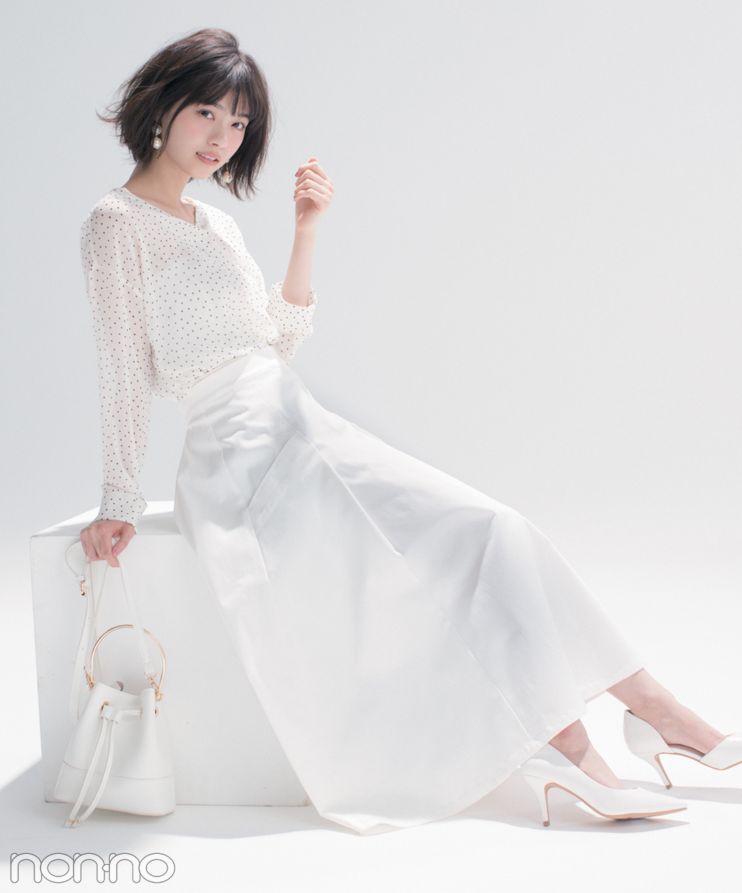優子と七瀬がお手本♡ 女子が永遠好きな配色★白っぽワントーン2018春の4選_1_2