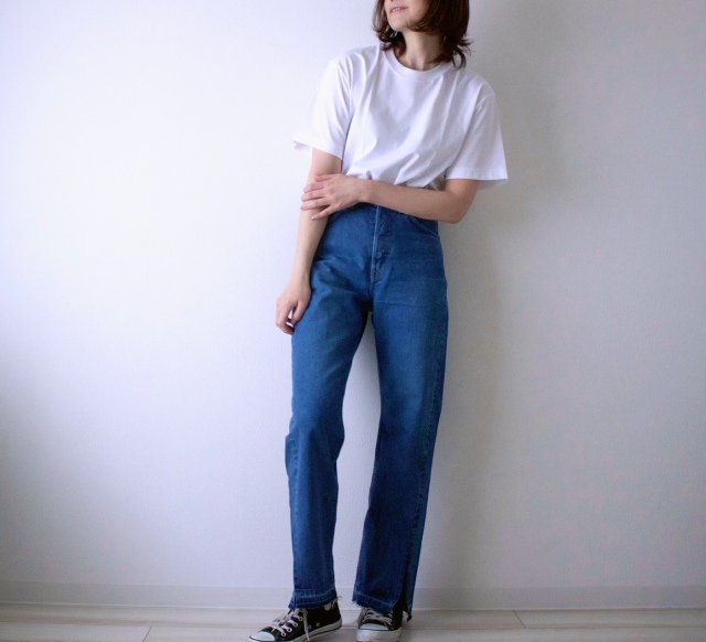 モデル竹下玲奈さん&Lee】コラボ第一弾♡デニムを履いてみた ...