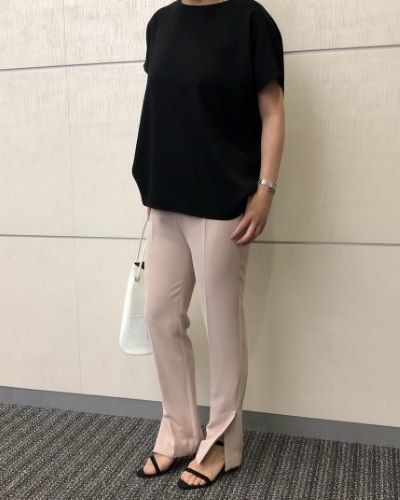 E by eclat コクーンブラウス ¥10,890