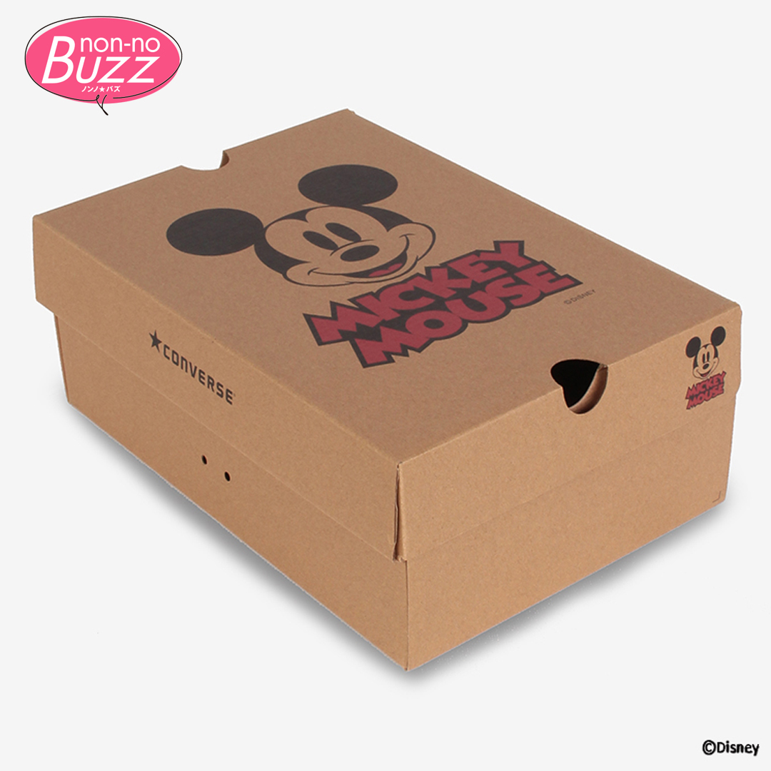 ハイカットのオールスター白&黒で♡ コンバース×ミッキーマウス第3弾が登場!_1_2