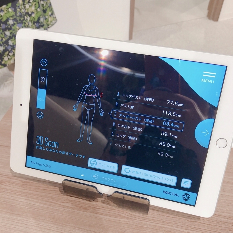3Dスキャンの結果