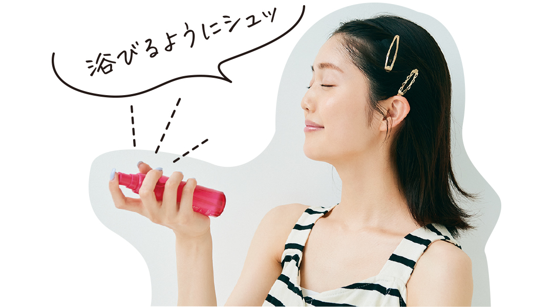 角栓の原因をコットンで拭き取る