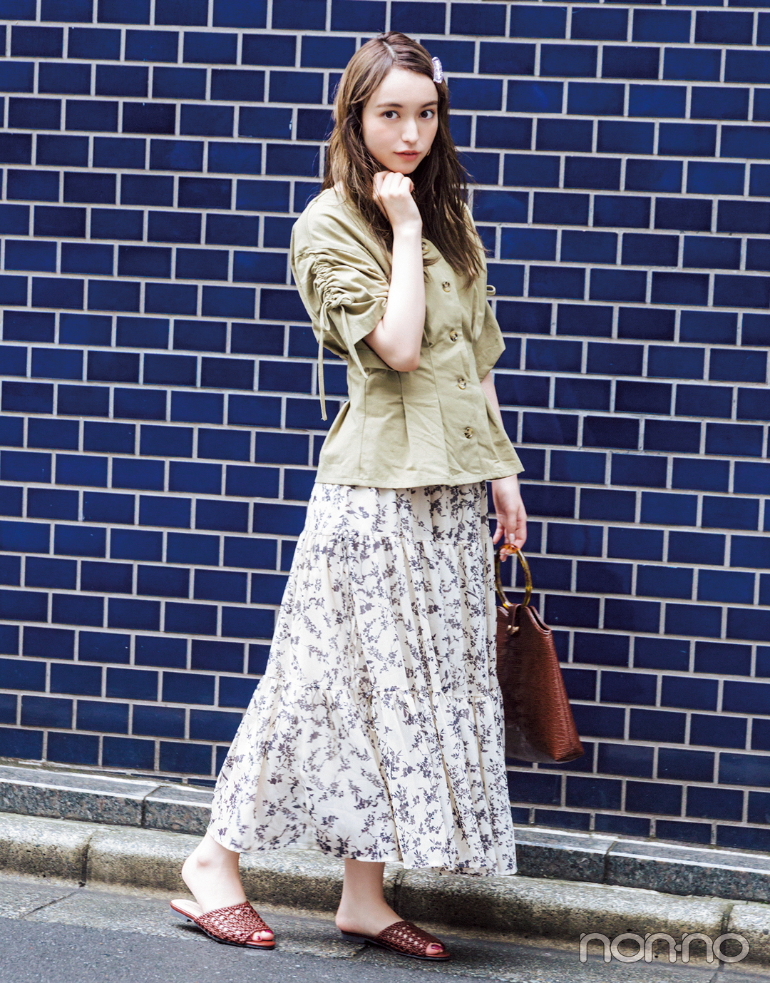 19秋トレンド シフォン チュールのスカートは秋のスタメン決定 Non No Web ファッション 美容 モデル情報を毎日お届け