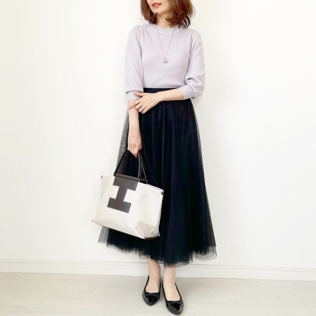 40代にちょうどいい“甘さ”が手に入るスカートの着こなし方は?美女組の最旬スカートコーデまとめ|美女組Pick-up!_1_16