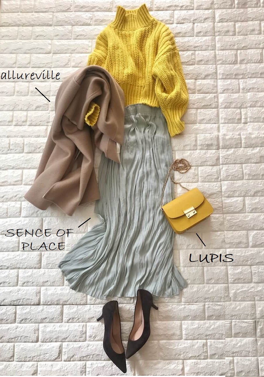 今買うニットは セール除外品 挑戦するのは春イエロー 高見えプチプラファッション 91 ファッション誌marisol マリソル Online 40代をもっとキレイに 女っぷり上々