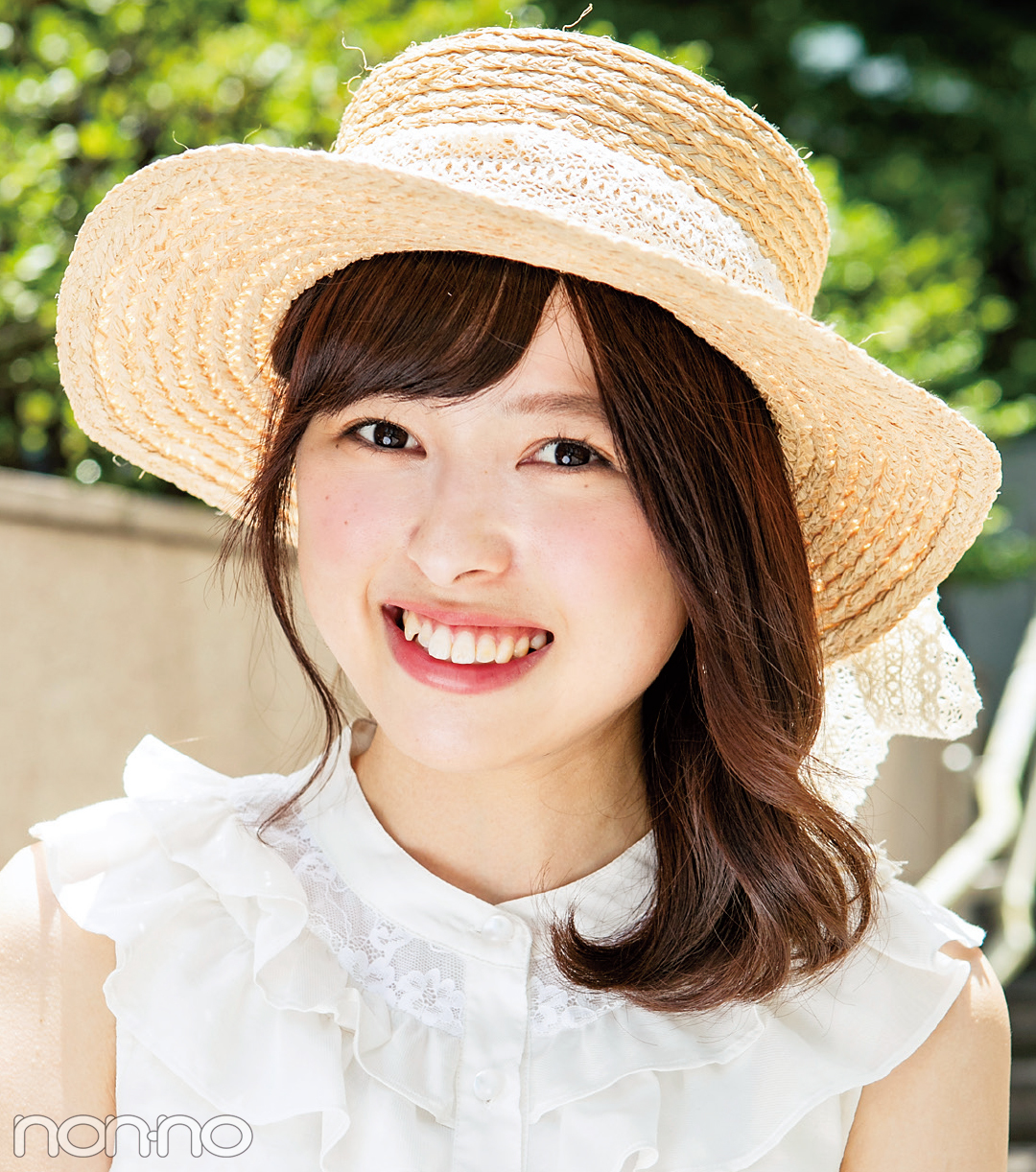 リアルなお手本♡ non-no専属読モ・カワイイ選抜の夏の帽子スナップ!_1_2