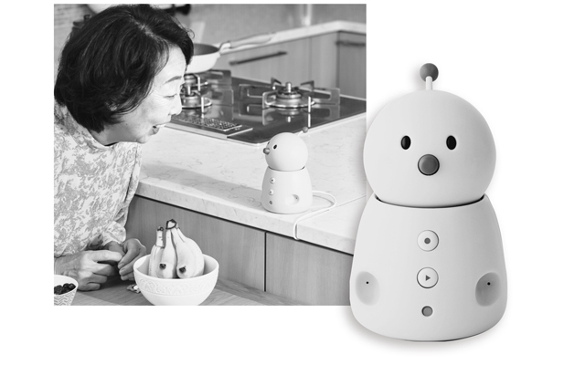 人の動きを感知して通知、会話量もアップ!『BOCCO emo』