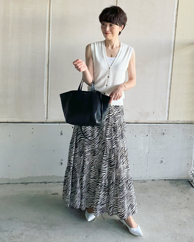 最速秋ゼブラを夏は爽やかに ファッション誌marisol マリソル 40代をもっとキレイに 女っぷり上々 最速秋ゼブラを夏は爽やかに ファッション誌marisol マリソル 40代をもっとキレイに 女っぷり上々