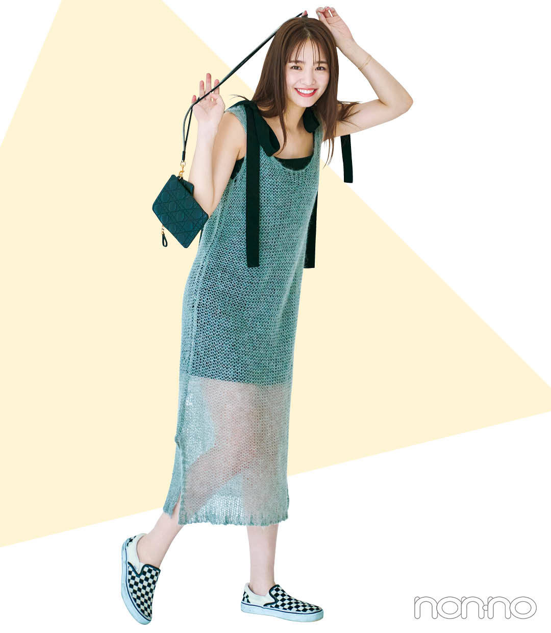 横田真悠の夏私服1週間コーデday5