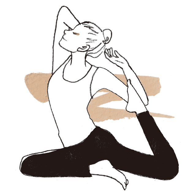 筋トレやヨガで体を動かして穏やかな一日に 更年期対策ルーティーン Web Eclat 50代女性のためのファッション ビューティ ライフスタイル最新情報