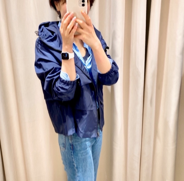 ちょっとした羽織に最適!短めが気分です_1_1
