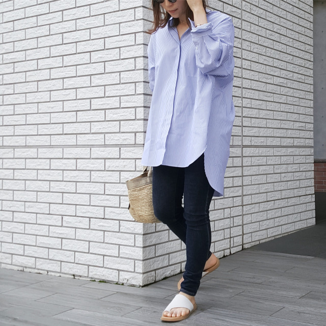 EFFE BEAMS のビッグシャツ