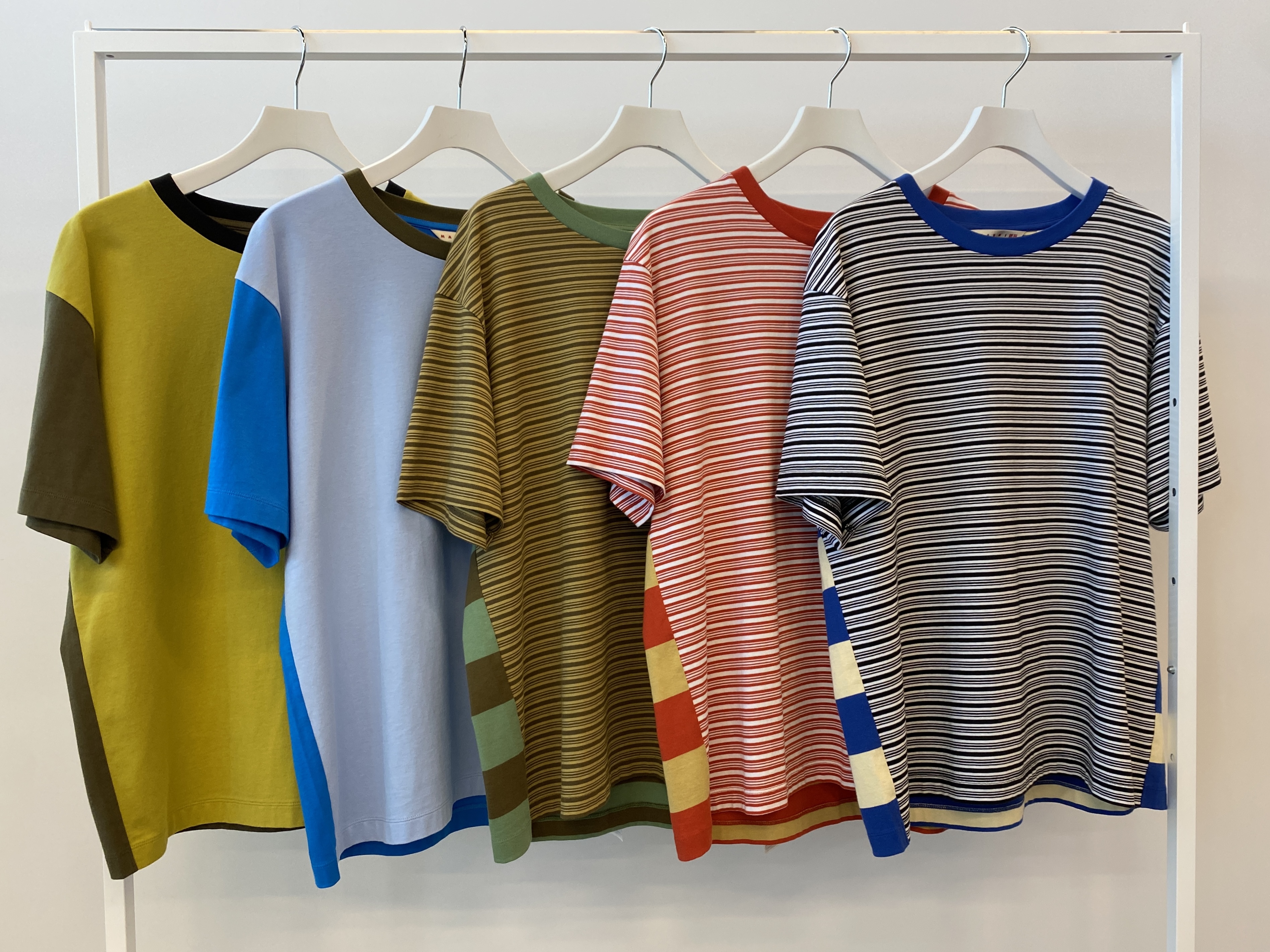 UNIQLO and MARNI(ユニクロ アンド マルニ) クルーネックTシャツ ボーダークルーネックTシャツ 正面