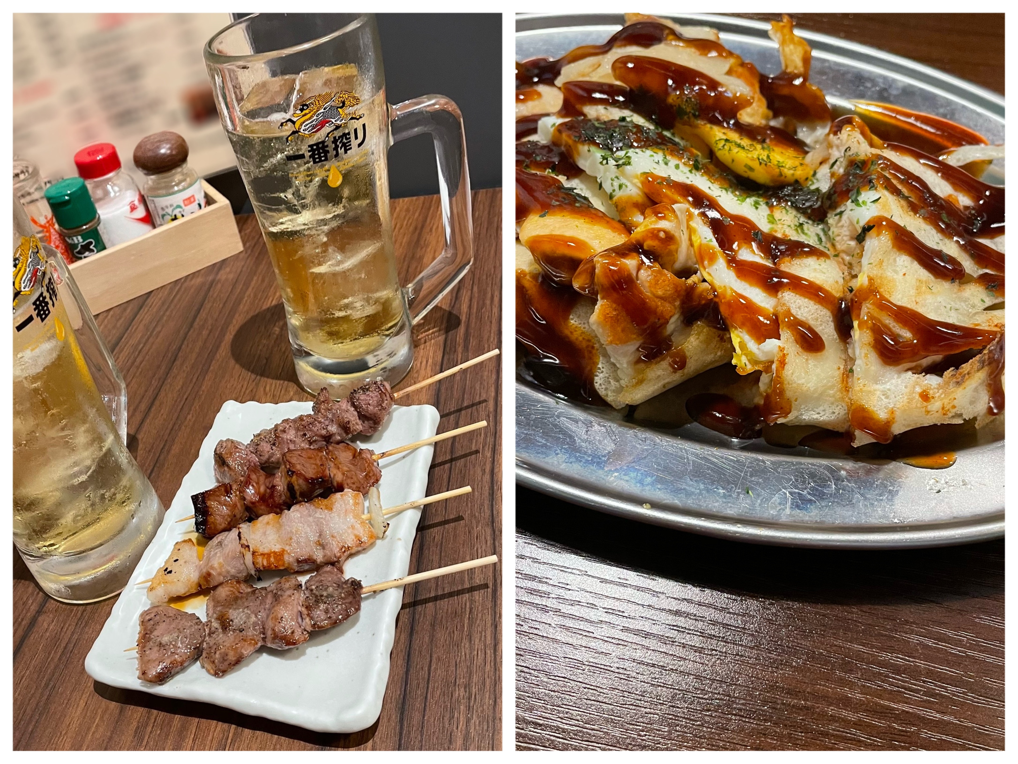 それぞれ別店舗のお料理です!