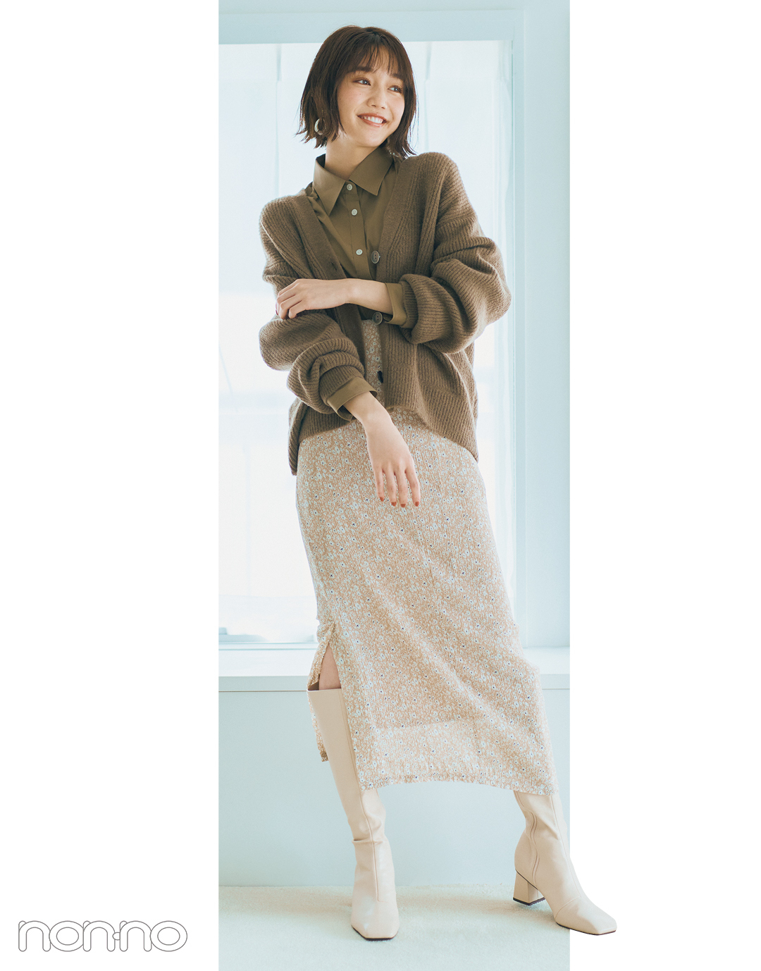 松川菜々花のはきたい靴から考える、本日のコーデ。モデルカット4−3