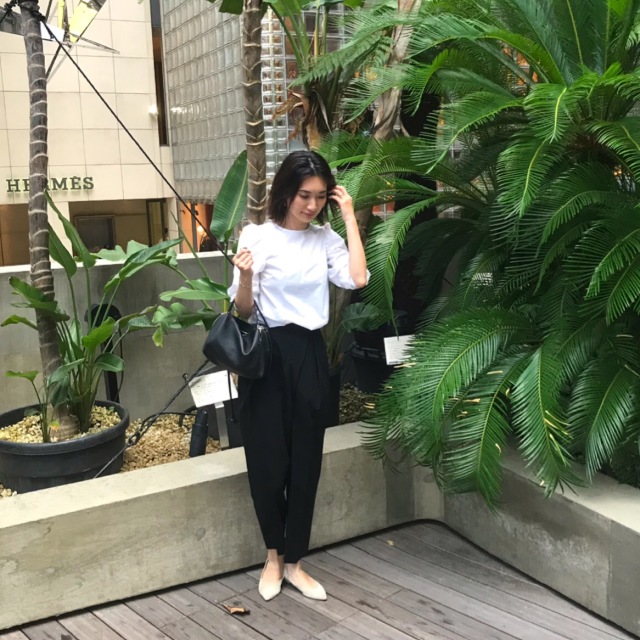 残暑厳しくも秋を意識したコーデで♪GIANNI CHIARINIのポップアップストアに行ってきました。_1_4