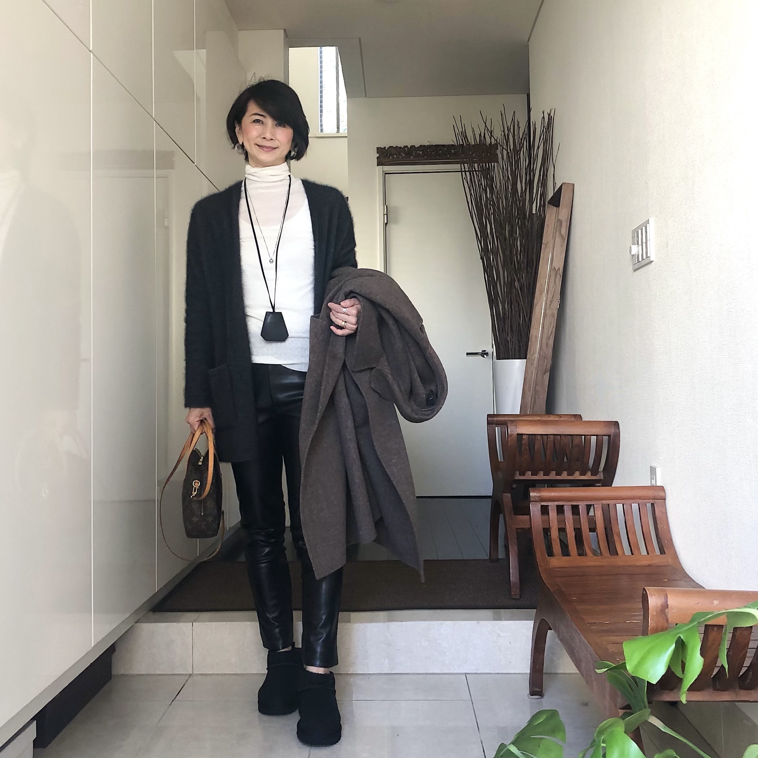 21冬コーデ アラフィー読者ブロガーの真似したい 大人のこなれコーデ集 Web Eclat 50代女性のためのファッション ビューティ ライフスタイル最新情報
