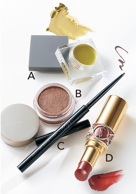 大人ブラウンに旬色スパイスを投入! 明るくしゃれた“春色アイ”で【新しいコスメでNEW FACE】_1_4