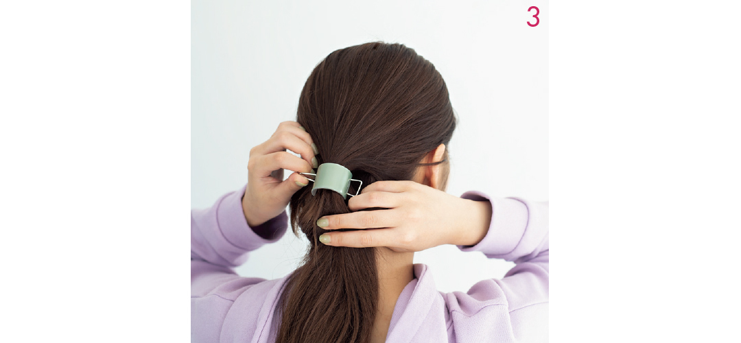 【ヘアアレンジ】ひとつ結びやポニテが超簡単テクでおしゃれヘアに!_1_6